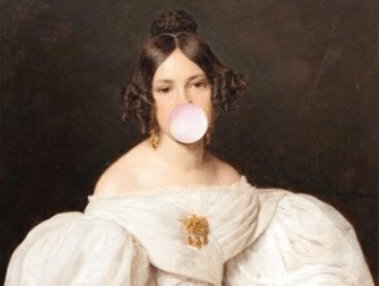 Bubblegum Portraits Trend